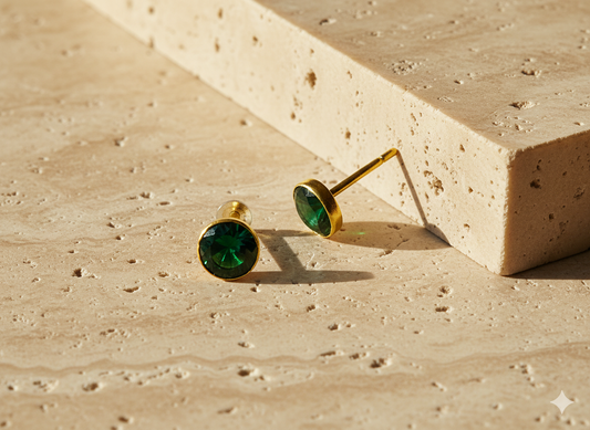 Round medium ear tops